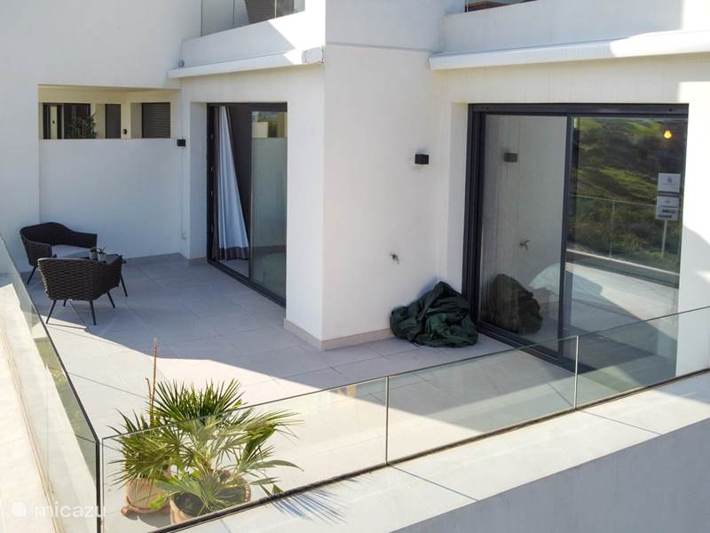 Maison de Vacances Espagne, Costa del Sol, Estepona Penthouse Oasis des golfeurs : vue spectaculaire