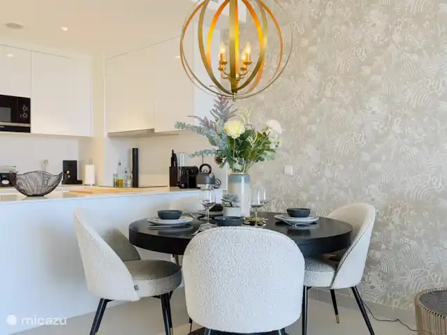 Oasis des golfeurs : vue spectaculaire | Espagne, Costa del Sol, Estepona - penthouse Salle à manger