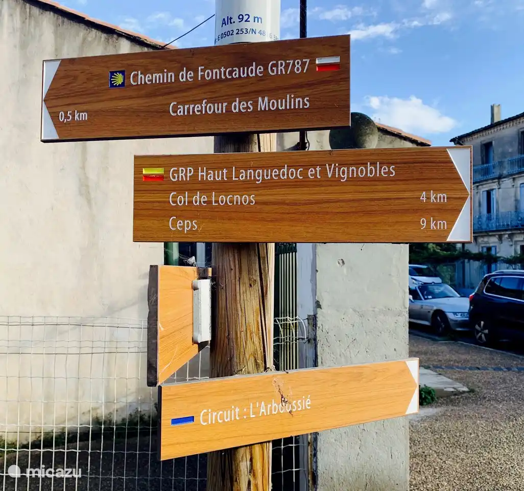 Viele Wander- und Radwege ab Corneilhan. Naturpark Haut-Languedoc, 25 Minuten von Corneilhan entfernt.