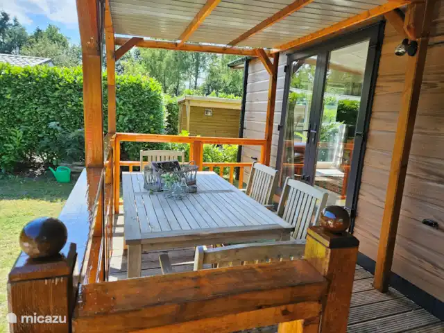 Veluwe sentirse bien en Países Bajos, Güeldres, Wissel - chalet Veranda