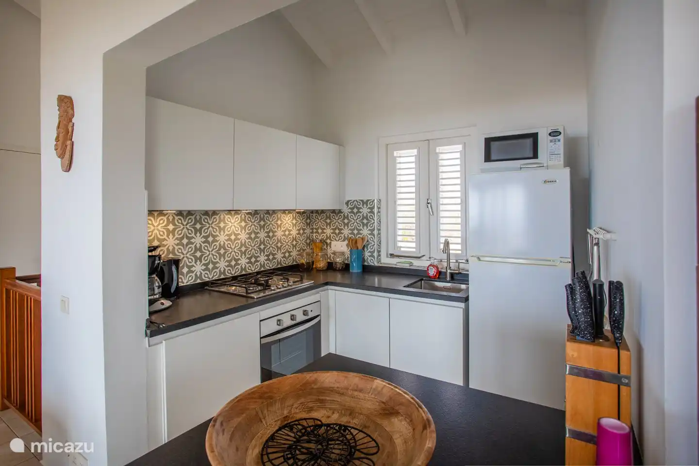 Open kitchen with all amenities.