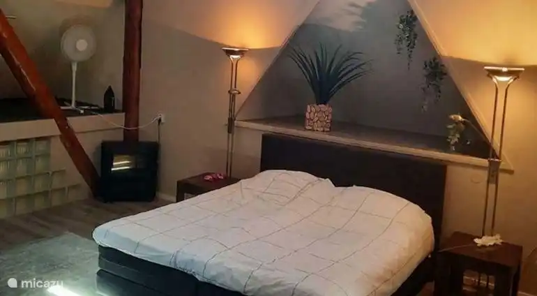 Hoogste slaapkamer 2 pers 
3 verdieping