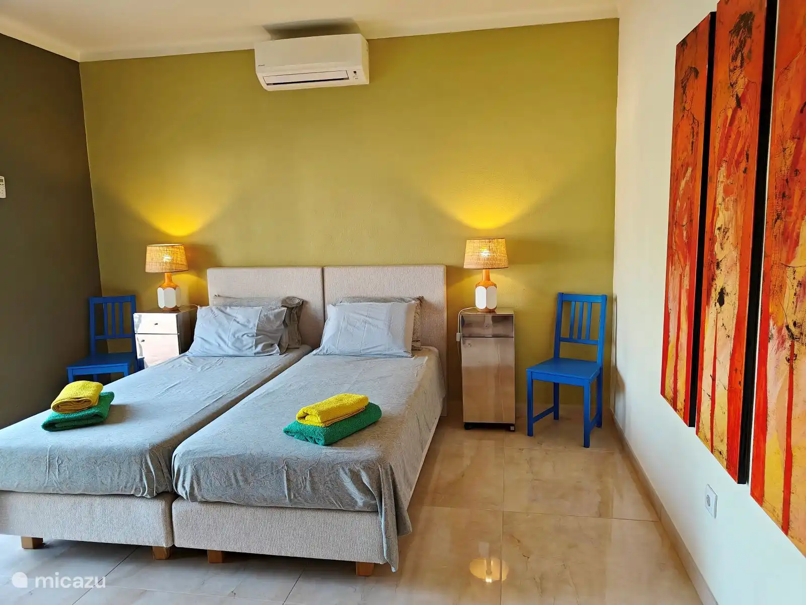 Schlafzimmer 3 (2 Einzelbetten)