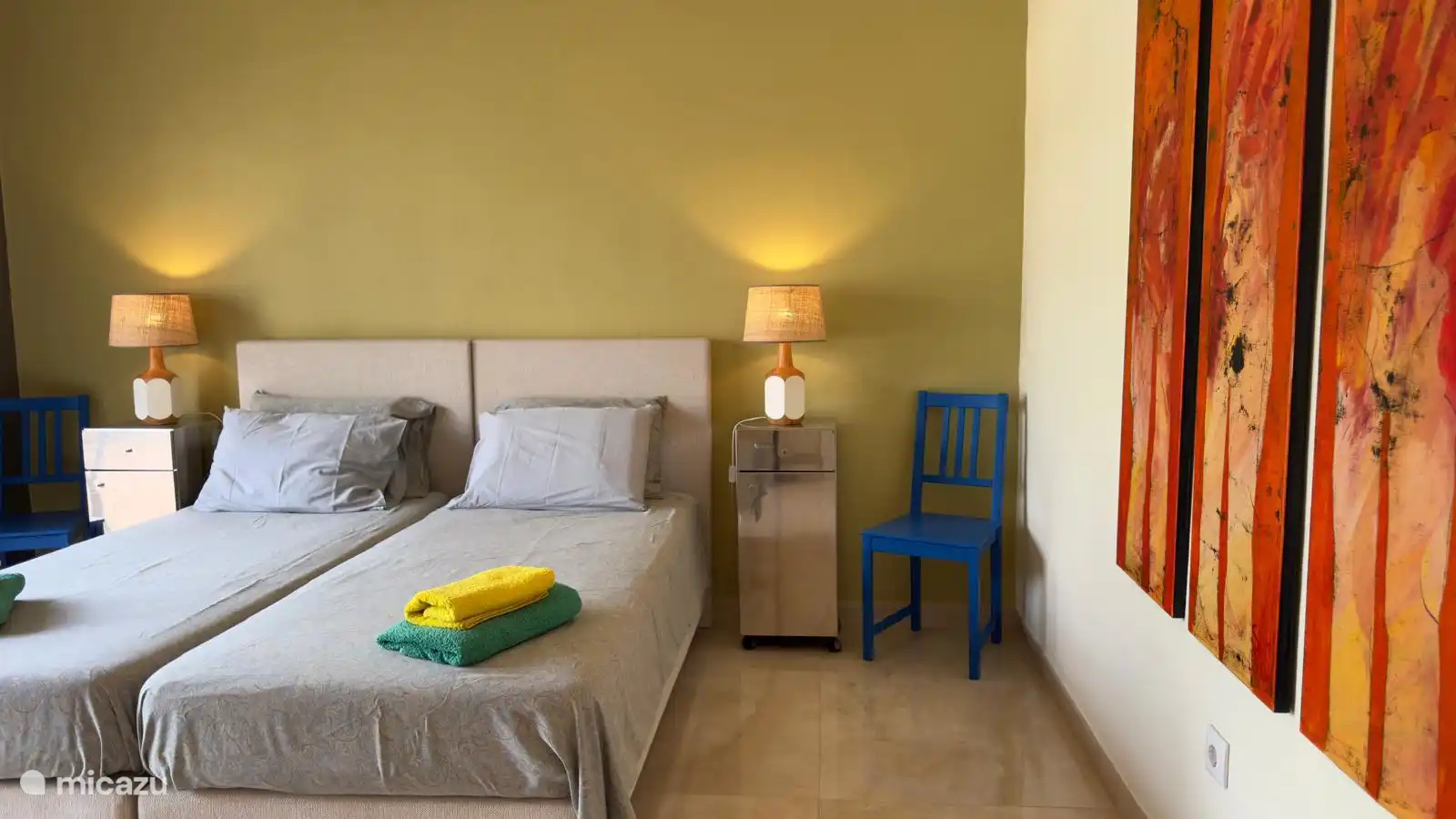 Schlafzimmer 3 (2 Einzelbetten)