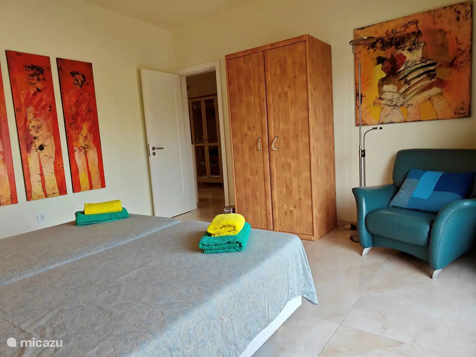 Schlafzimmer 3 (2 Einzelbetten)