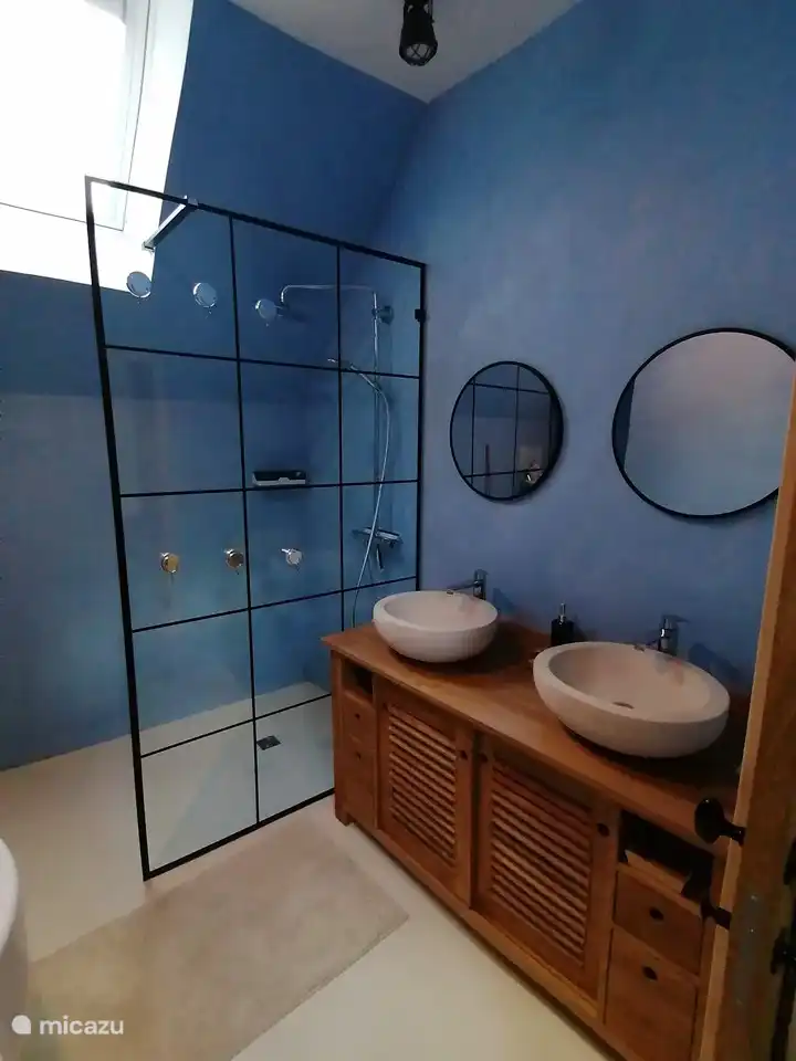 Douche à l'italienne - vasques