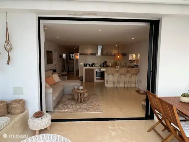Appartment Vista a Mer huren in Spanje, Ibiza, Cala Tarida - appartement Open leefruimte