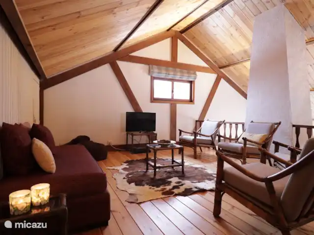 Chalet Tartan | Belgique, Ardennes, Vencimont - chalet Coin TV Mezzanine