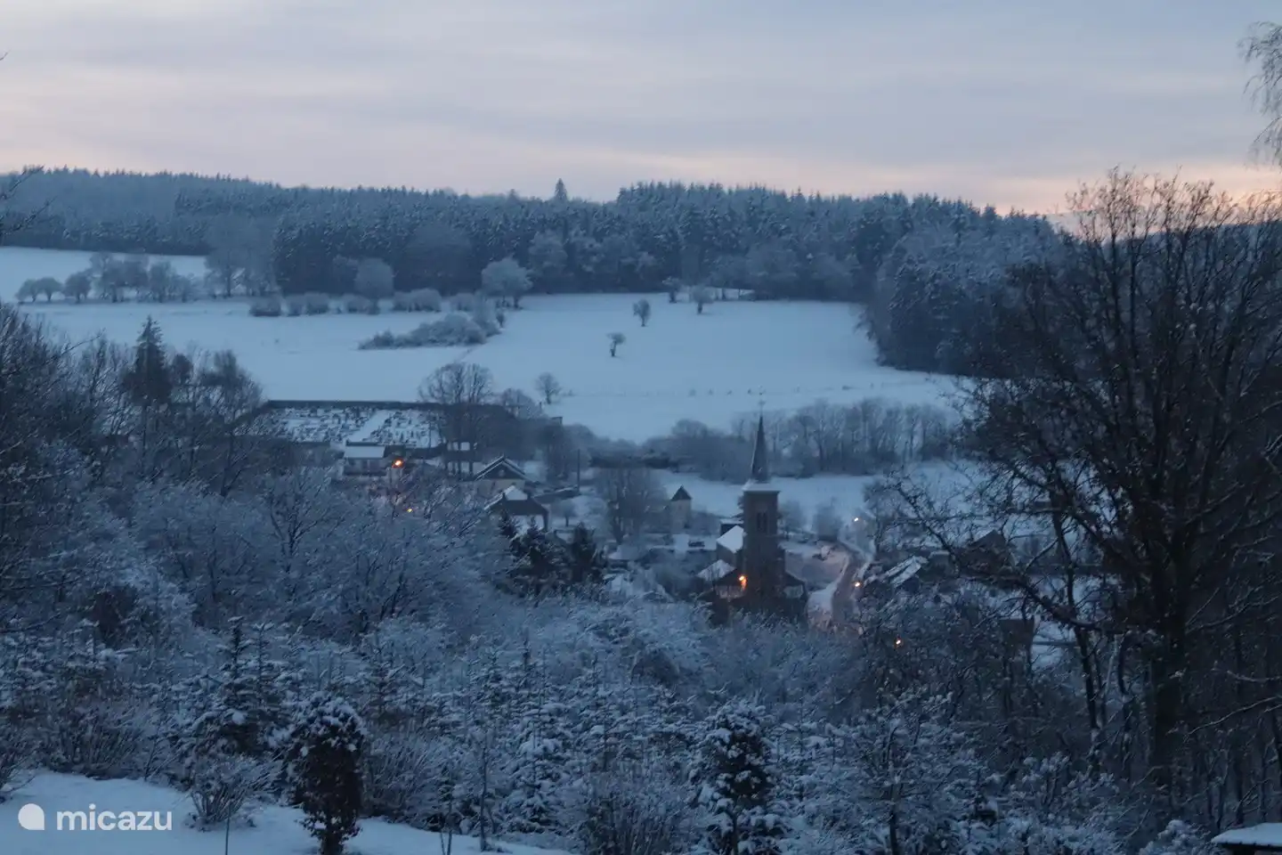 View from the chalet on Vencimont