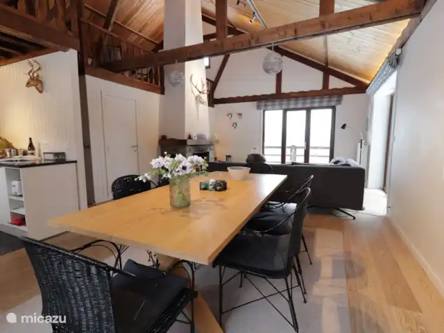 Chalet Tartan | Belgique, Ardennes, Vencimont - chalet Salle à manger