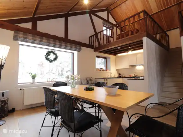 Chalet Tartan | Belgique, Ardennes, Vencimont - chalet Salle à manger