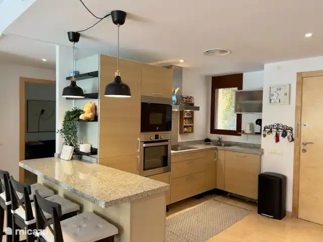 Maison Mimosa | Espagne, Costa Blanca, Benissa - appartement Cuisine avec réfrigérateur, lave-vaisselle, four, micro-ondes, etc.