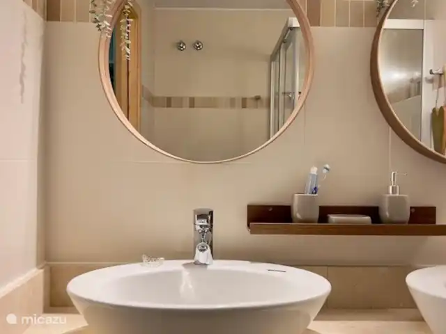 Maison Mimosa | Espagne, Costa Blanca, Benissa - appartement Lavabo salle de bain attenante