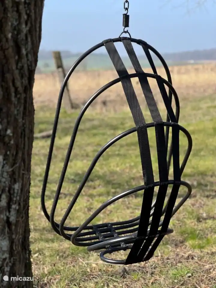 Hängesessel im Garten