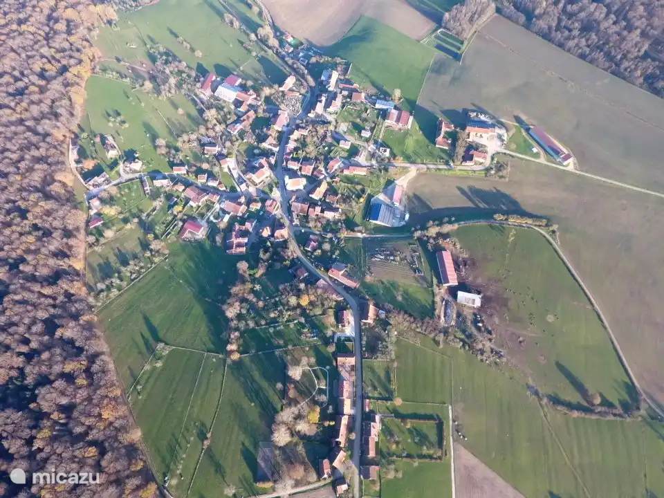 Magny Les Jussey von oben