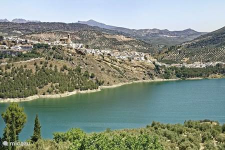 The reservoir of Iznajar