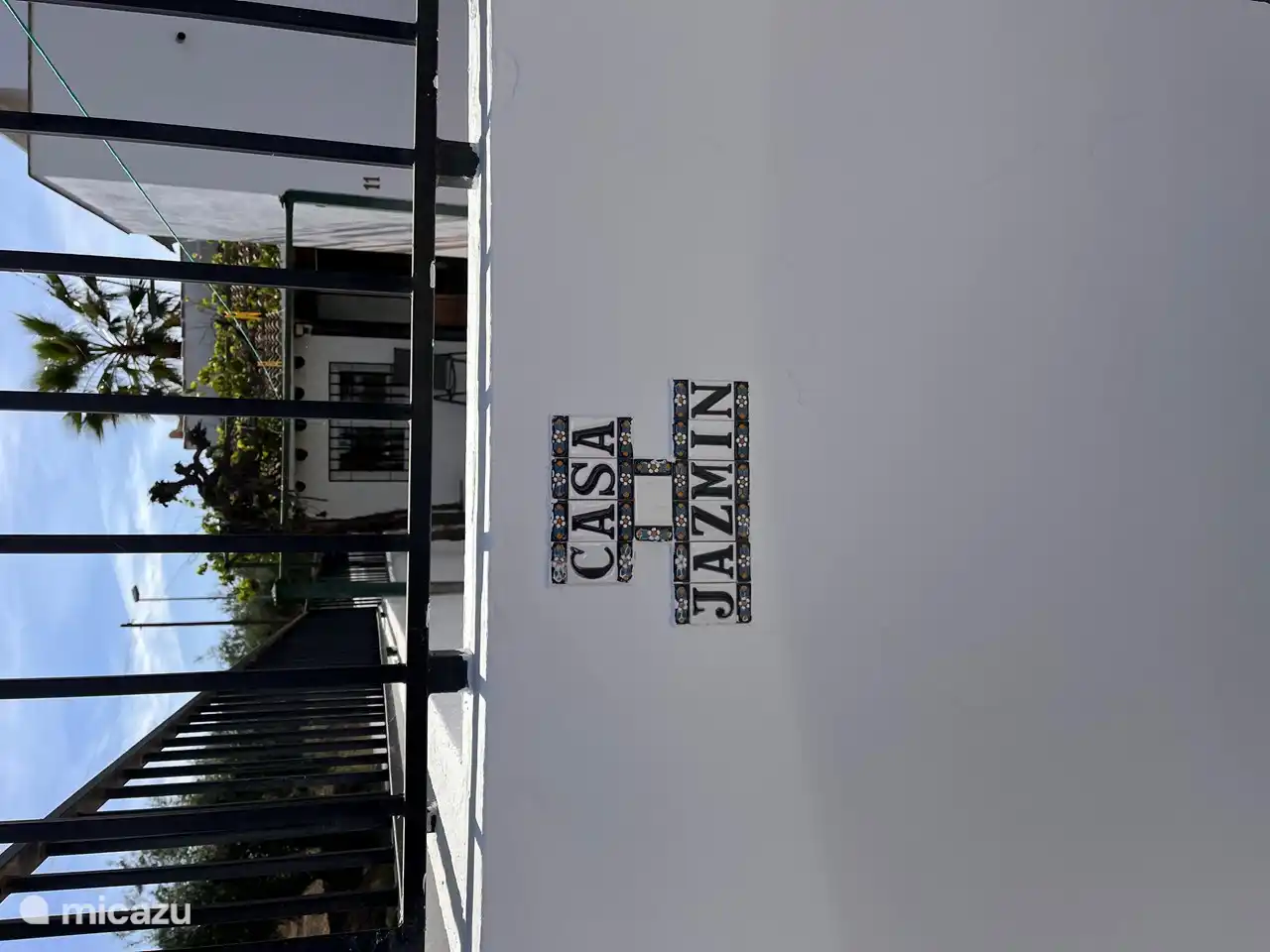 Der Eingang des Hauses