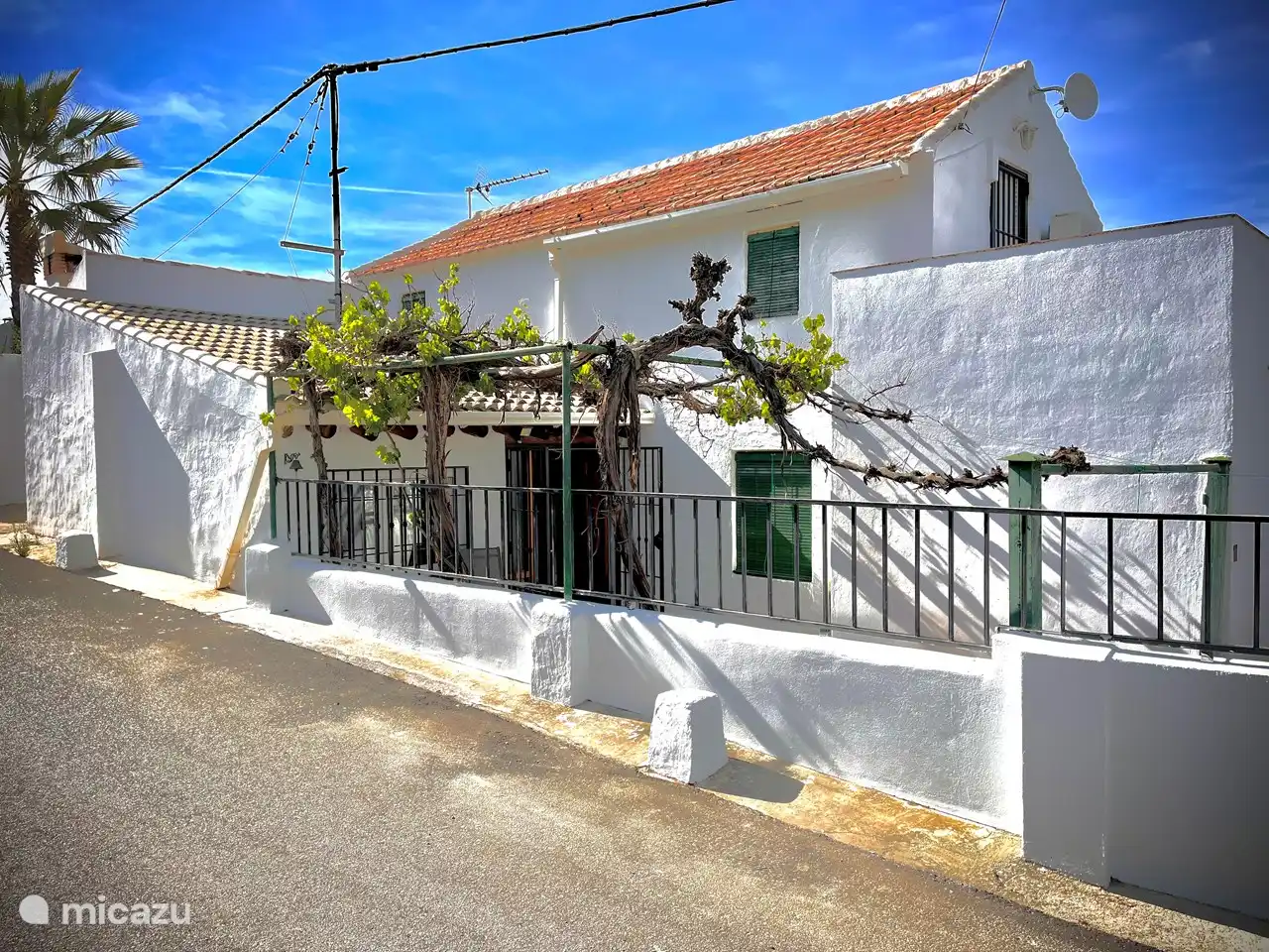 Das Cortijo von der Seite