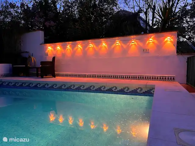 Casa Jazmin | Espagne, Andalousie, Loja - maison de vacances Profitez de la soirée au bord de la piscine