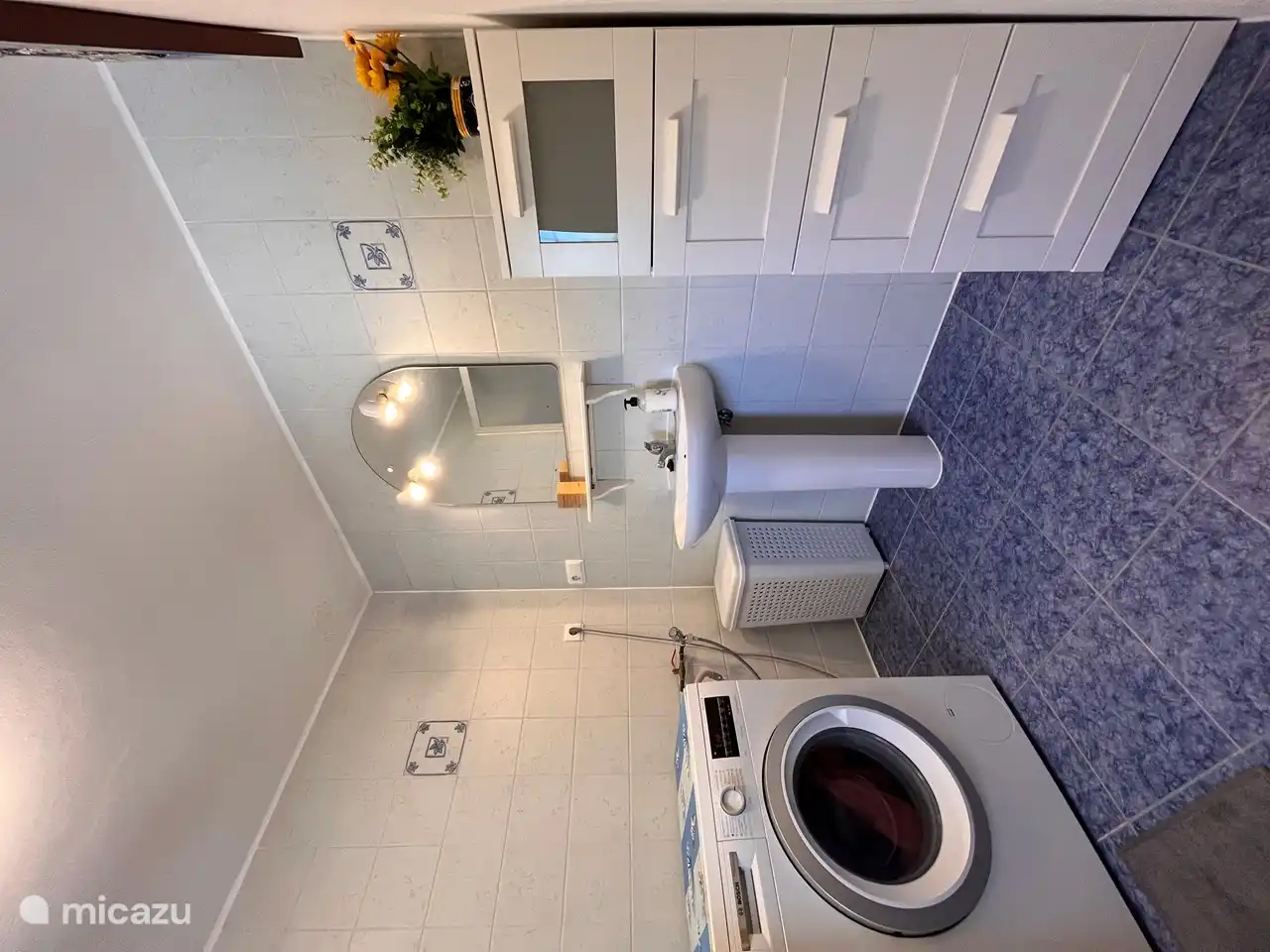 Im Erdgeschoss mit neuer Waschmaschine