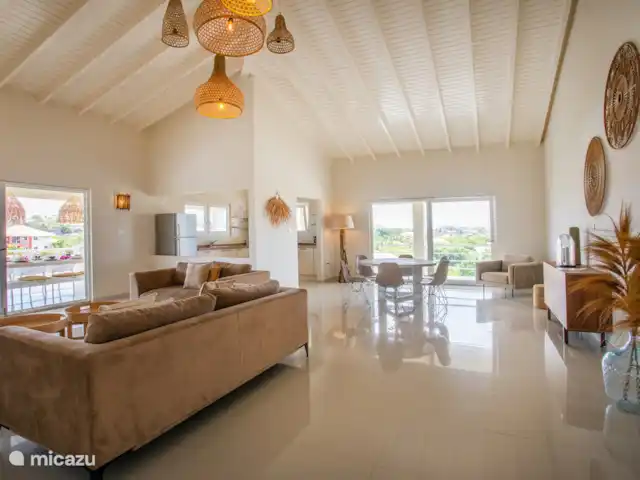Ático para 6 personas en Jan Thiel en Curazao, Banda Arriba (este), Vista Royal - apartamento Salón
