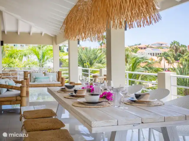 Ático para 6 personas en Jan Thiel en Curazao, Banda Arriba (este), Vista Royal - apartamento Mesa de comedor