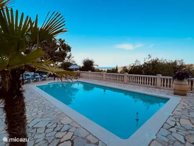 Casa Surte en España, Costa Brava, Calonge - casa vacacional La alberca y todo a su alrededor con la hermosa vista