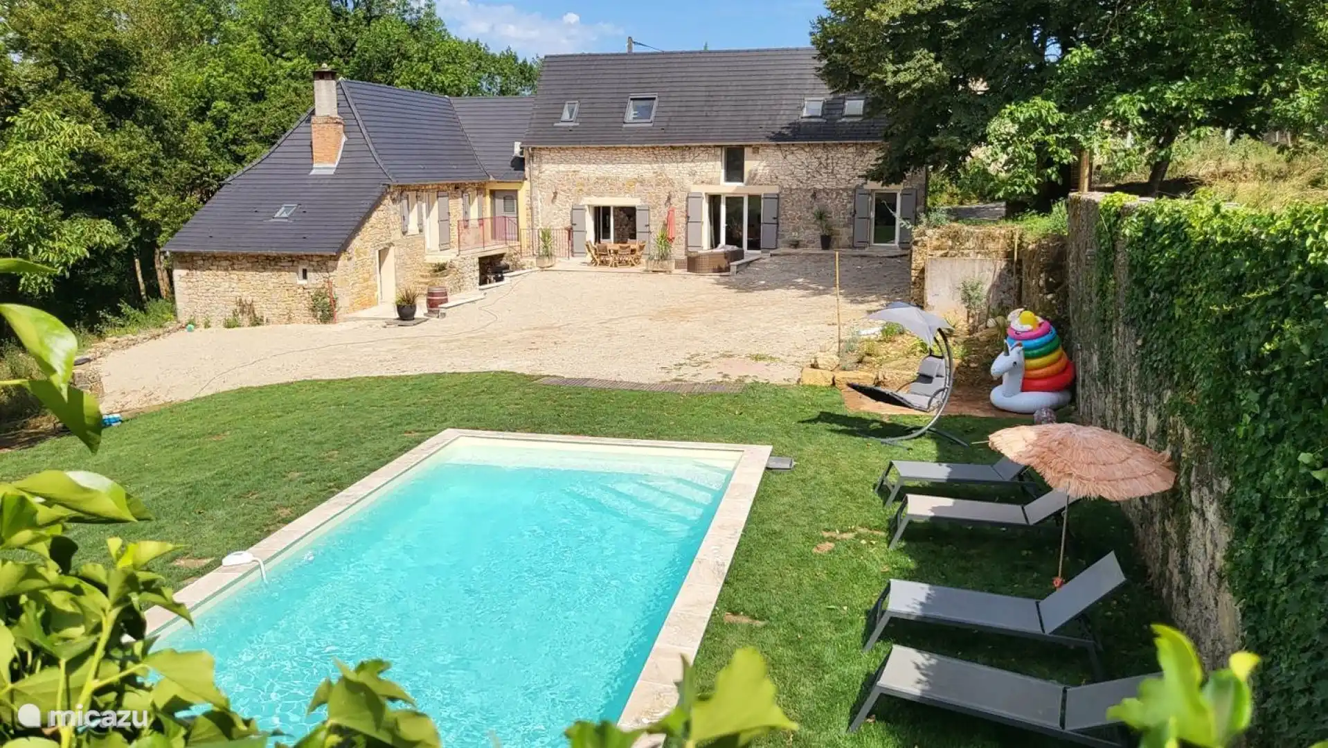 Sourcette in Frankreich, Dordogne, Terrasson - ferienhaus