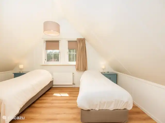 Maison de campagne le Rossignol | Pays-Bas, Overijssel, Hoge Hexel - maison de vacances Chambre à l’étage.