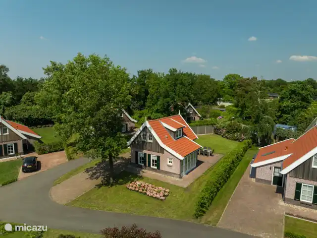 Maison de campagne le Rossignol | Pays-Bas, Overijssel, Hoge Hexel - maison de vacances Vue de dessus