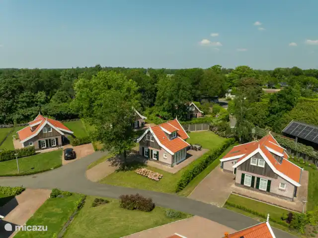 Maison de campagne le Rossignol | Pays-Bas, Overijssel, Hoge Hexel - maison de vacances Vue de dessus