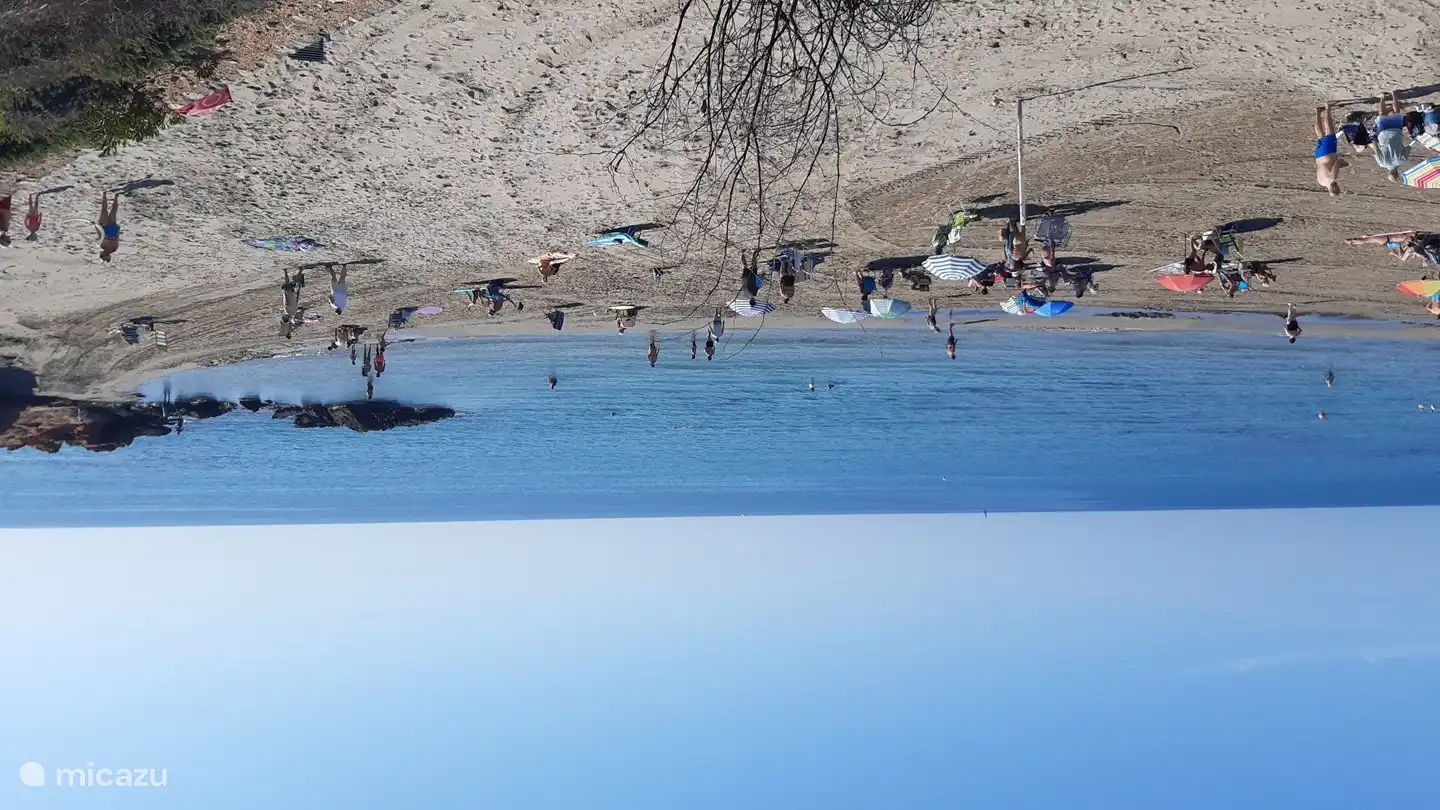 Lekker strandweer in midden oktober