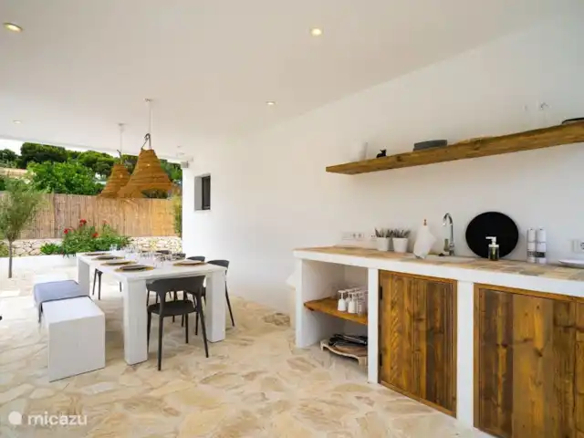 Villa Andrago | Moraira | 8 pers. huren in Spanje, Costa Blanca, Moraira - villa De buitenkeuken is van alle gemakken voorzien