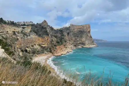 Route des falaises à Benitachell (Cala del Moraig)