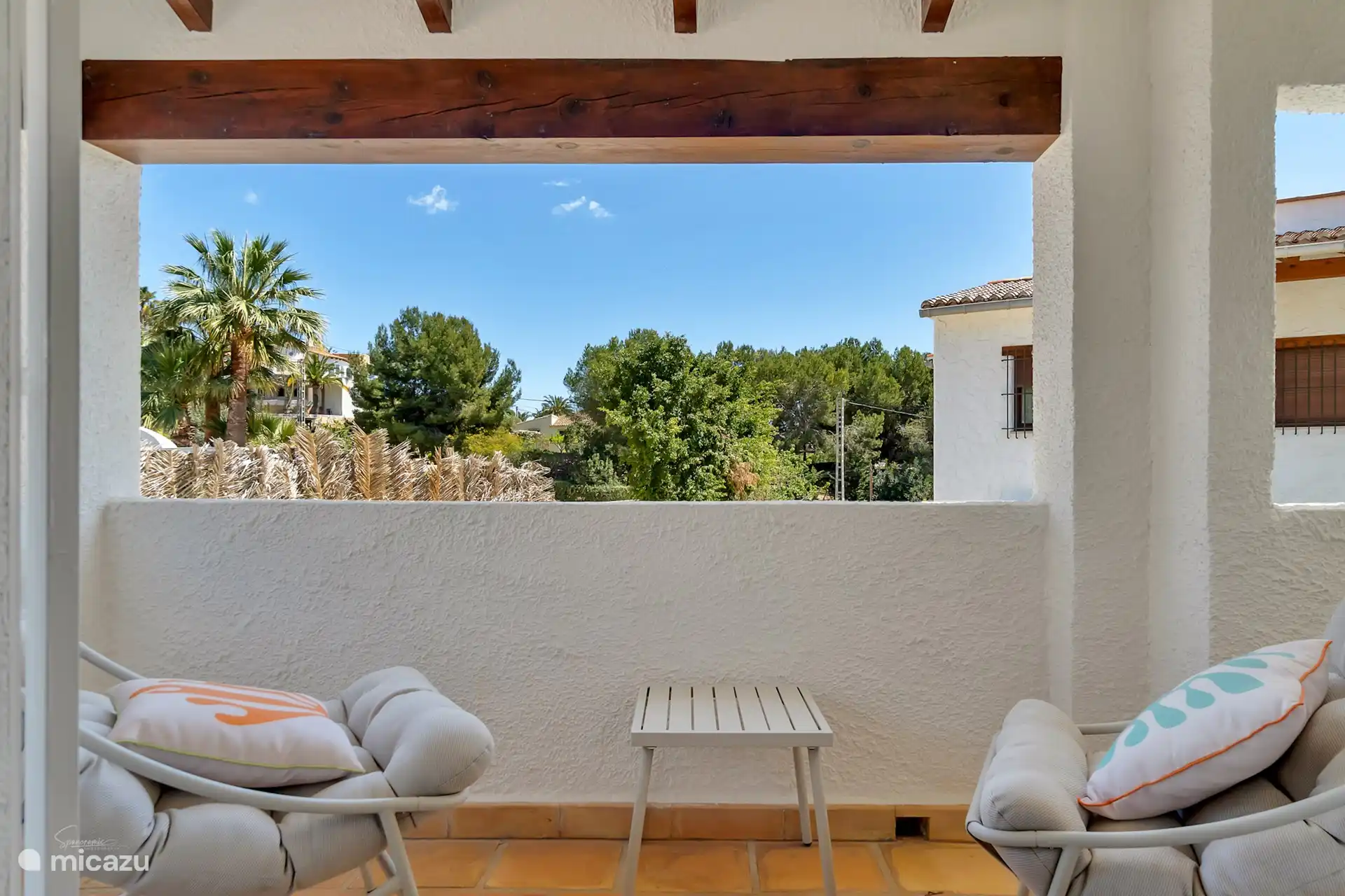 Balcony off 3rd bedroom