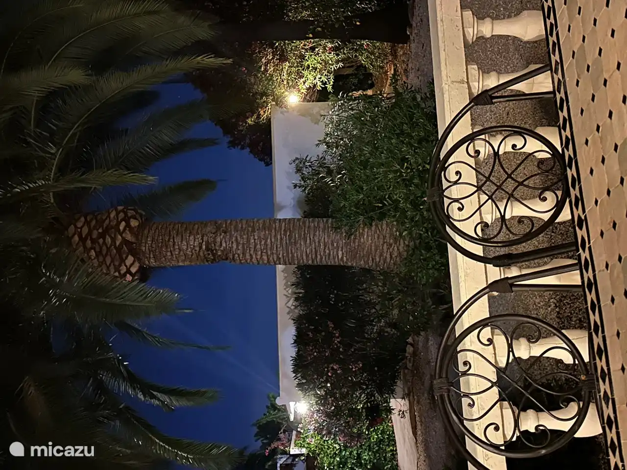 Tres Palmas vue de naya de nuit