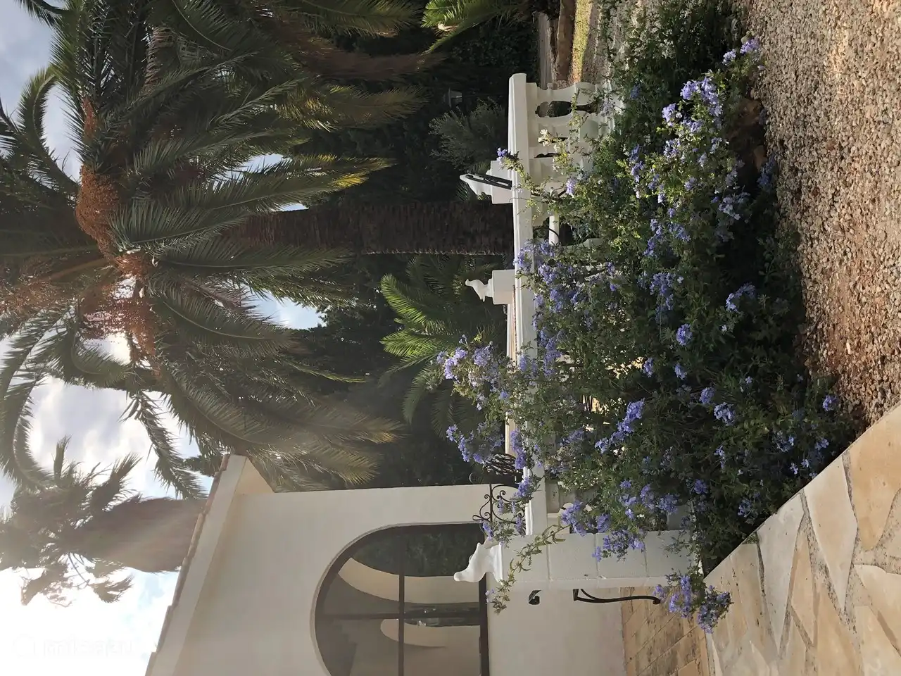 Vue latérale de Tres Palmas