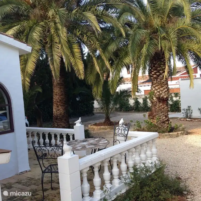 Façade de la terrasse Tres Palmas