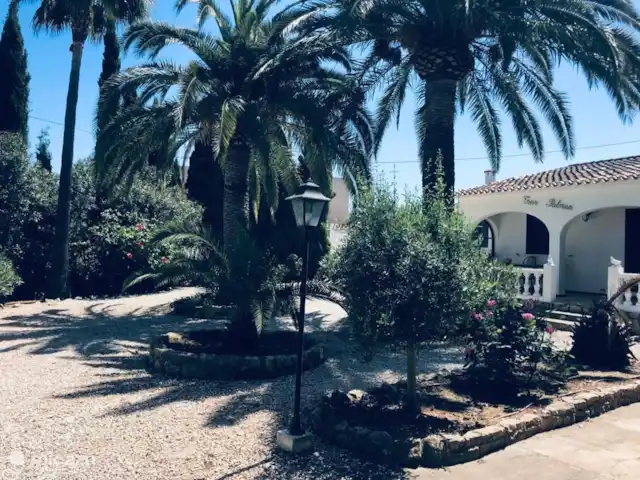 Tres Palmas | Espagne, Costa Blanca, Dénia - villa Façade du jardin Tres Palmas