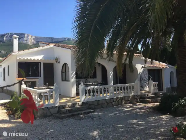 Tres Palmas | Espagne, Costa Blanca, Dénia - villa Vue de face de Tres Palmas