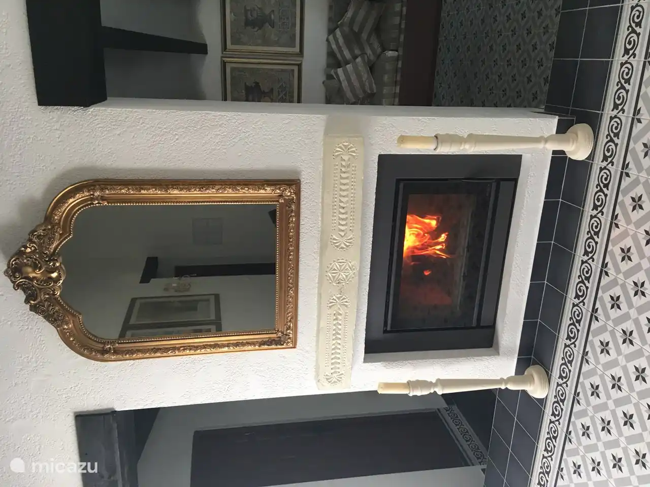 Salle à manger Tres Palmas Cheminée