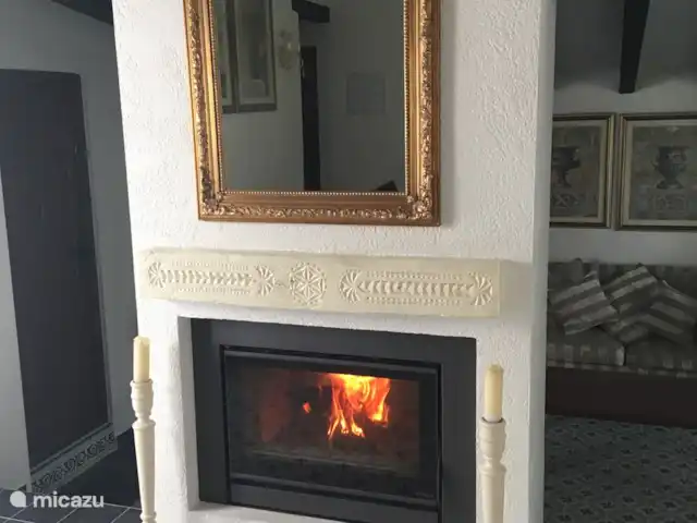 Tres Palmas | Espagne, Costa Blanca, Dénia - villa Salle à manger Tres Palmas Cheminée