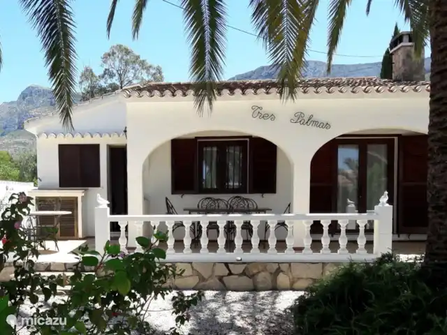 Tres Palmas | Espagne, Costa Blanca, Dénia - villa Vue de face de Tres Palmas