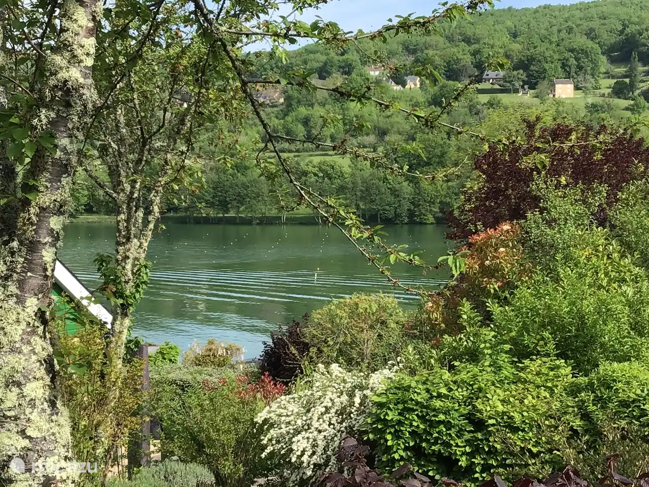 1 van de uitzichten op het meer