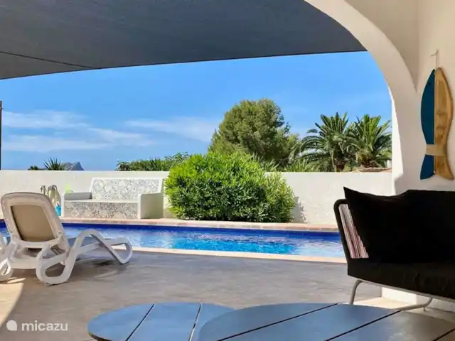 Villa El Nido | Moraire | 8 pers. | Espagne, Costa Blanca, Moraira - villa De la terrasse couverte il y a une belle vue sur la piscine privée