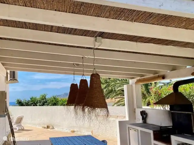 Villa El Nido | Moraire | 8 pers. | Espagne, Costa Blanca, Moraira - villa La cuisine extérieure de la Villa El Nido avec vue sur la piscine