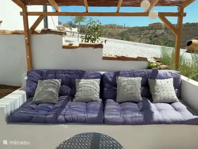 Cortijo naturista con vistas en España, Andalucía, Oria - apartamento Alojamiento con terraza