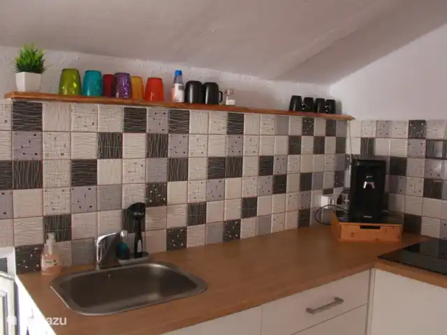 Cortijo naturista con vistas en España, Andalucía, Oria - apartamento Estudio de cocina