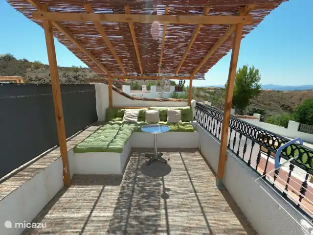 Cortijo naturista con vistas en España, Andalucía, Oria - apartamento Estudio con terraza