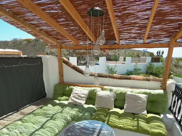 Cortijo naturista con vistas en España, Andalucía, Oria - apartamento Estudio con terraza